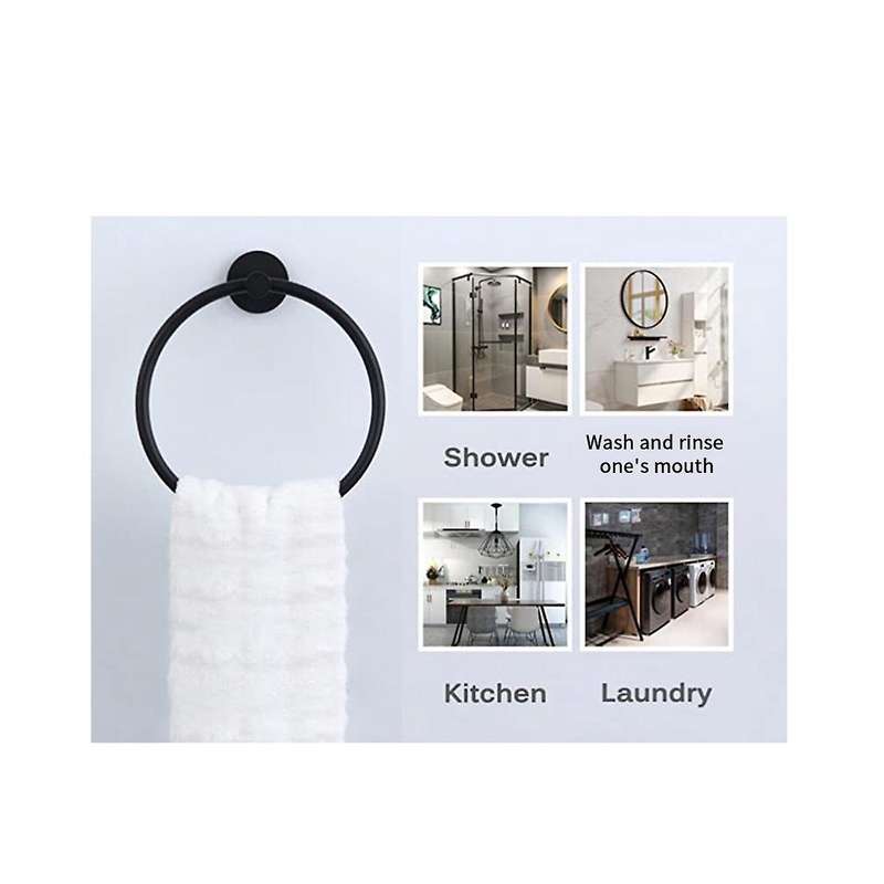 Towel Holder for Bathroom Towel Ring 304 Stainless Steel Hand Towel Holder Heavy Duty Towel Hanger f