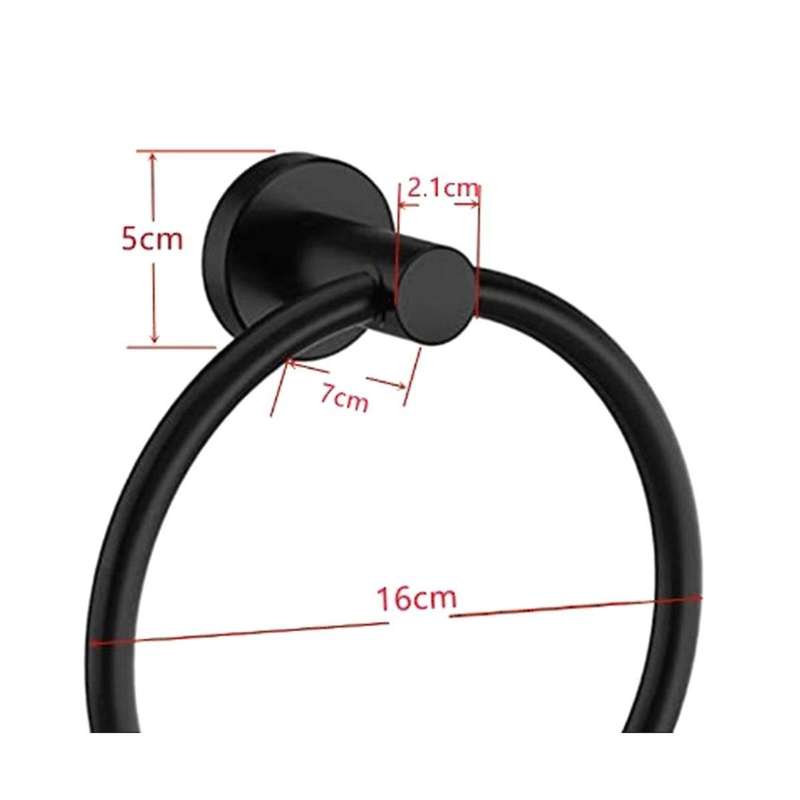 Towel Holder for Bathroom Towel Ring 304 Stainless Steel Hand Towel Holder Heavy Duty Towel Hanger f
