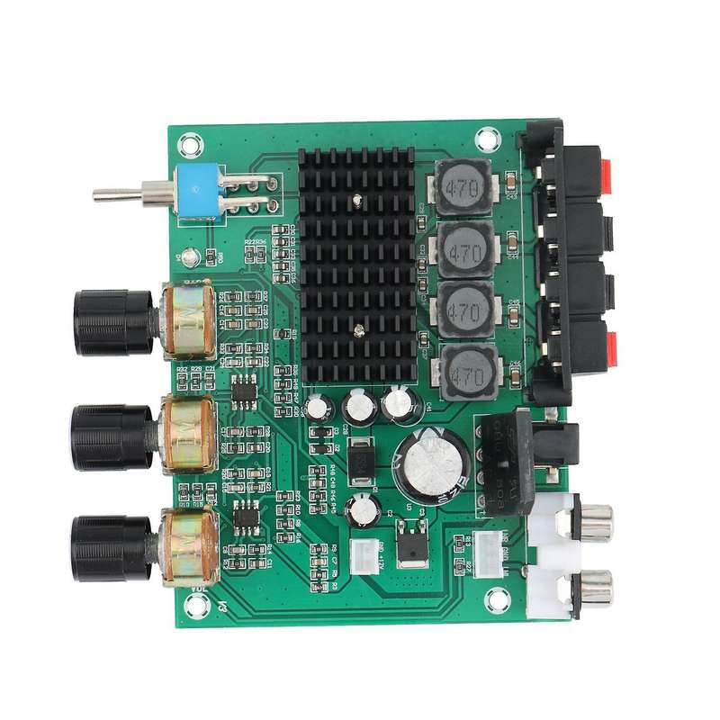 TPA3116D2 80Wx2 Stereo Amplifier Audio Board TPA3116 Digital Amplifier Sound Preamplifier Tone High