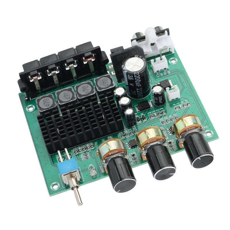 TPA3116D2 80Wx2 Stereo Amplifier Audio Board TPA3116 Digital Amplifier Sound Preamplifier Tone High