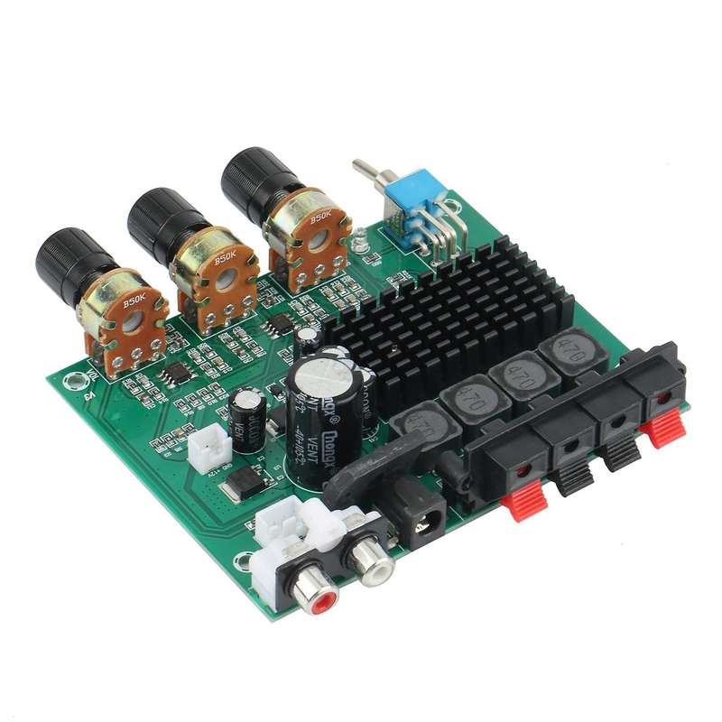 TPA3116D2 80Wx2 Stereo Amplifier Audio Board TPA3116 Digital Amplifier Sound Preamplifier Tone High