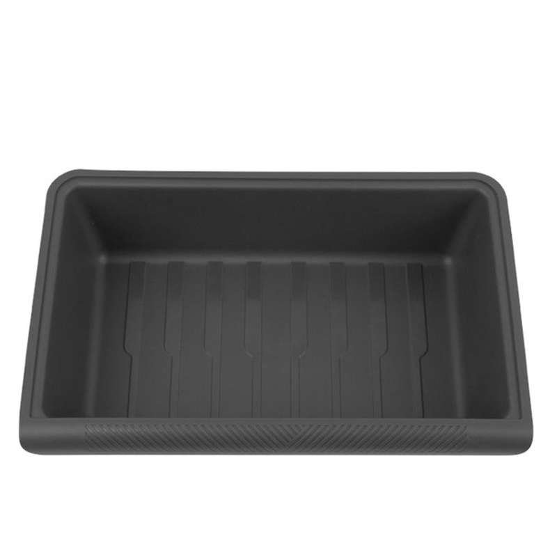 Tpe Under Seat Storage Box for Model Y 2017-2024 Center Console Organizer Bins Front Backseat Bag T