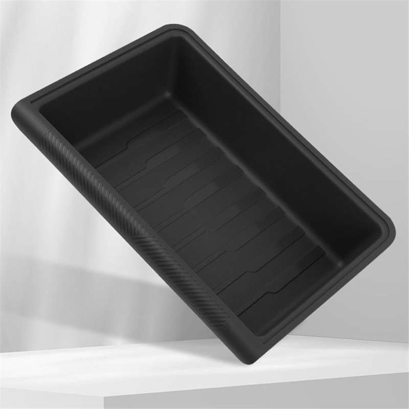 Tpe Under Seat Storage Box for Model Y 2017-2024 Center Console Organizer Bins Front Backseat Bag T