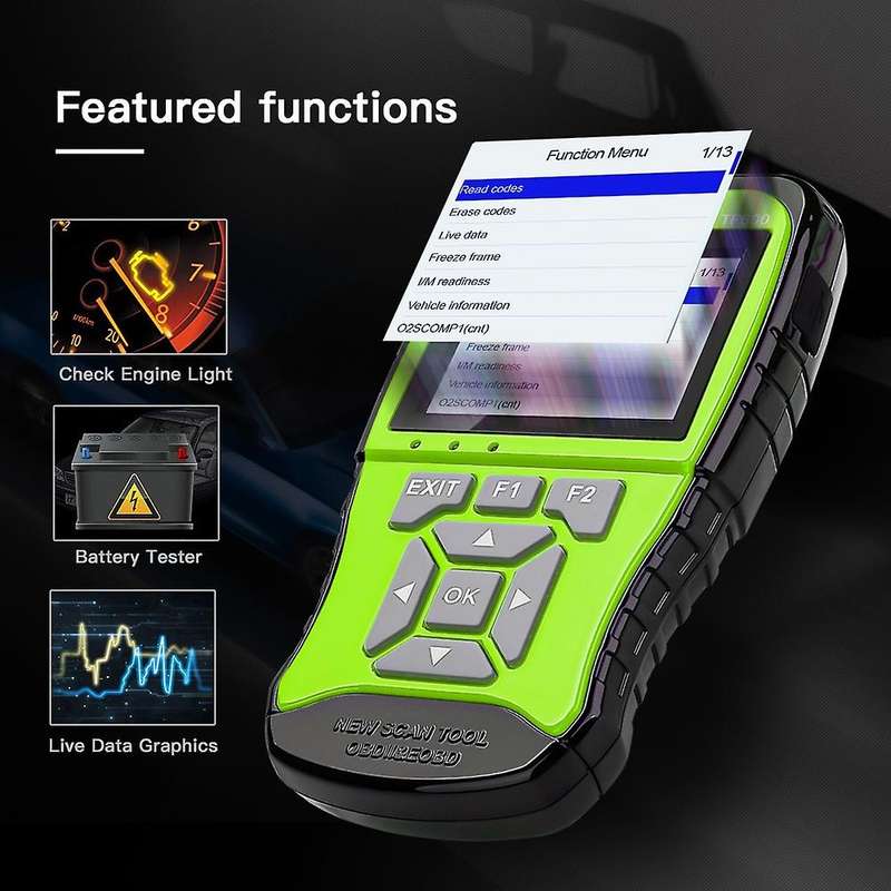 TP600 OBD2 Scanner Automotive Engine Code Reader Clear Fault Code Diagnostic Tool for