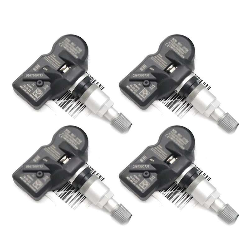 TPMS Sensor 5Q0907273B + 5Q0907275B Tire Pressure Monitoring System Kit for Tyre Air Monitor