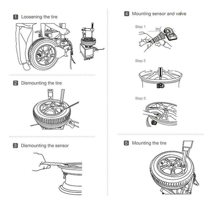 TPMS Tire Pressure Monitoring System Sensor TPMS for 42607-75010 550-0103, 88974915, 42607-33011