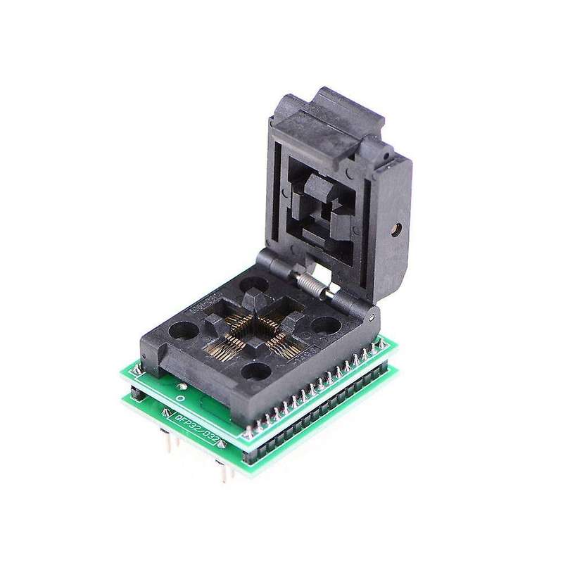 TQFP32 QFP32 TO DIP32 IC Programmer Adapter Chip Test Socket SA663 Burning Seat Integrated Circuits