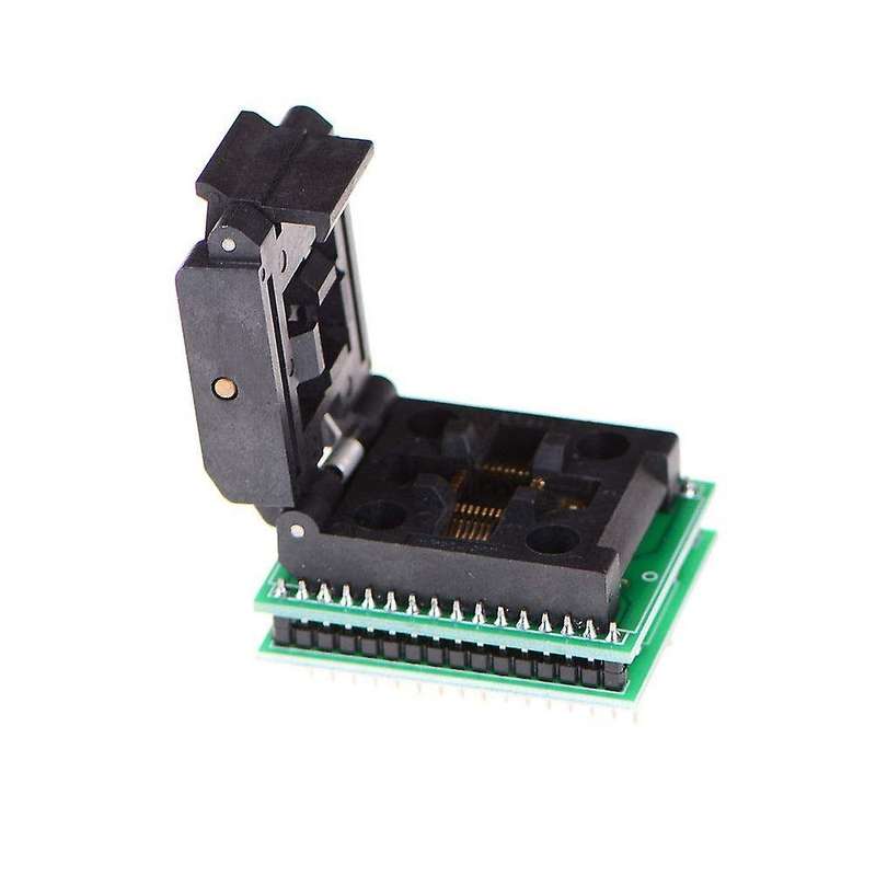 TQFP32 QFP32 TO DIP32 IC Programmer Adapter Chip Test Socket SA663 Burning Seat Integrated Circuits