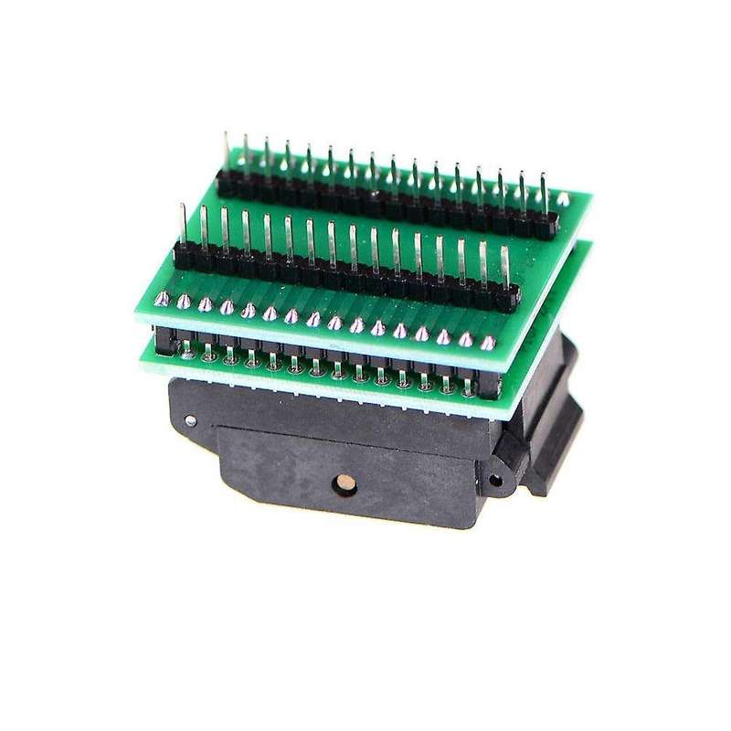 TQFP32 QFP32 TO DIP32 IC Programmer Adapter Chip Test Socket SA663 Burning Seat Integrated Circuits