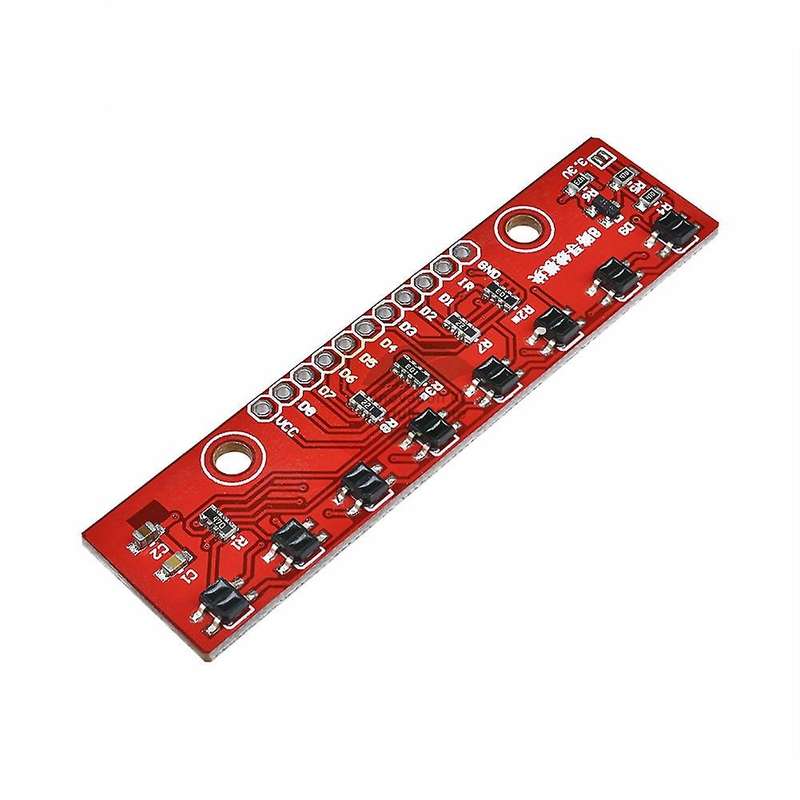Tracking Module Infrared Detection Sensor Module for 8-Channel Infrared Detector Hunt Module 8Bit Se