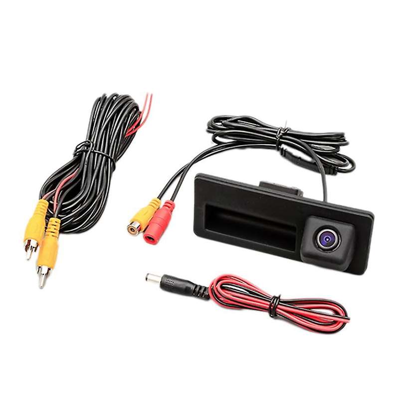 Track Vehicle Rear View Camera 170 Degree 1080P for- Golf- B6 7 for- A3 4 A5 A6 S5