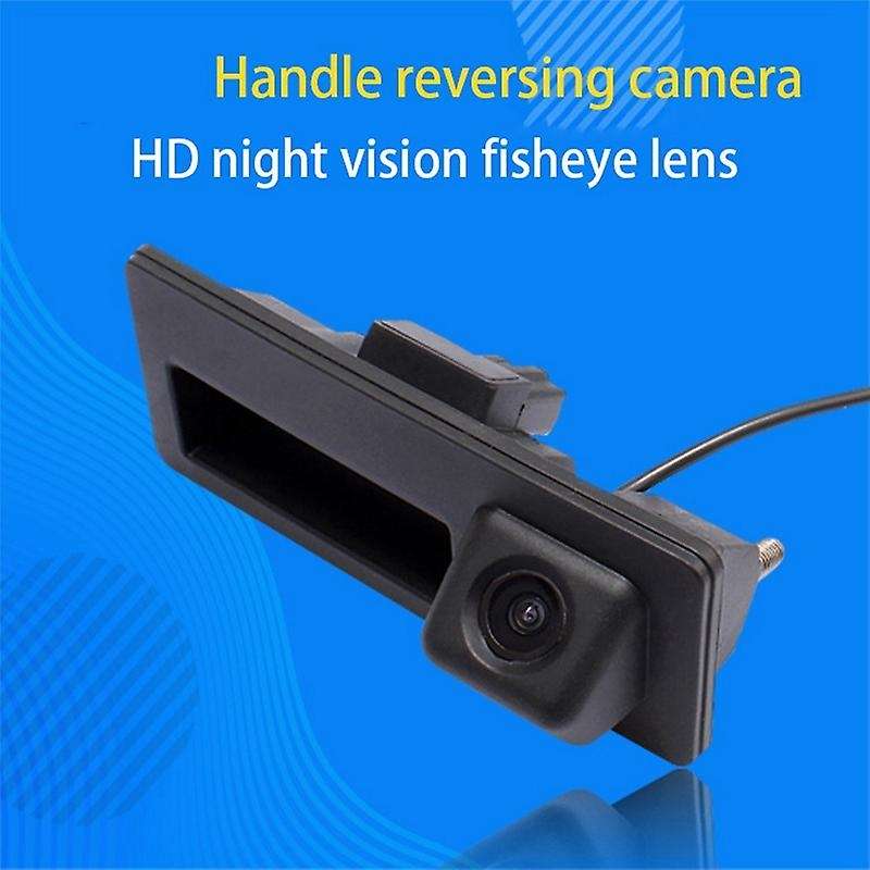 Track Vehicle Rear View Camera 170 Degree 1080P for- Golf- B6 7 for- A3 4 A5 A6 S5
