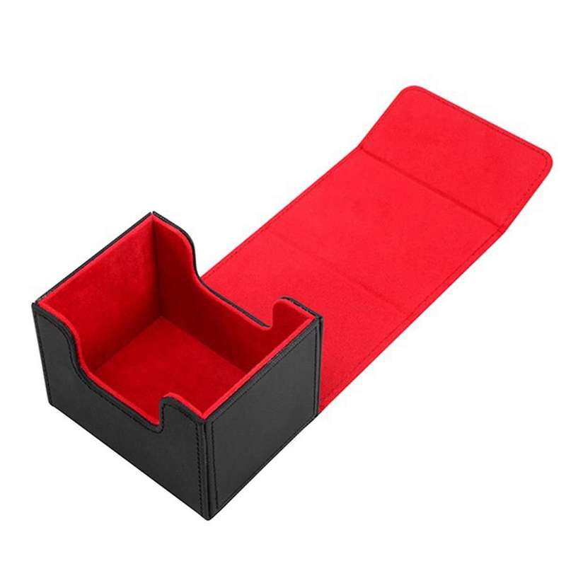Trading Card Deck Box Holder Large Card Organizer Storage Collectible Game Card Cases Protectors Con