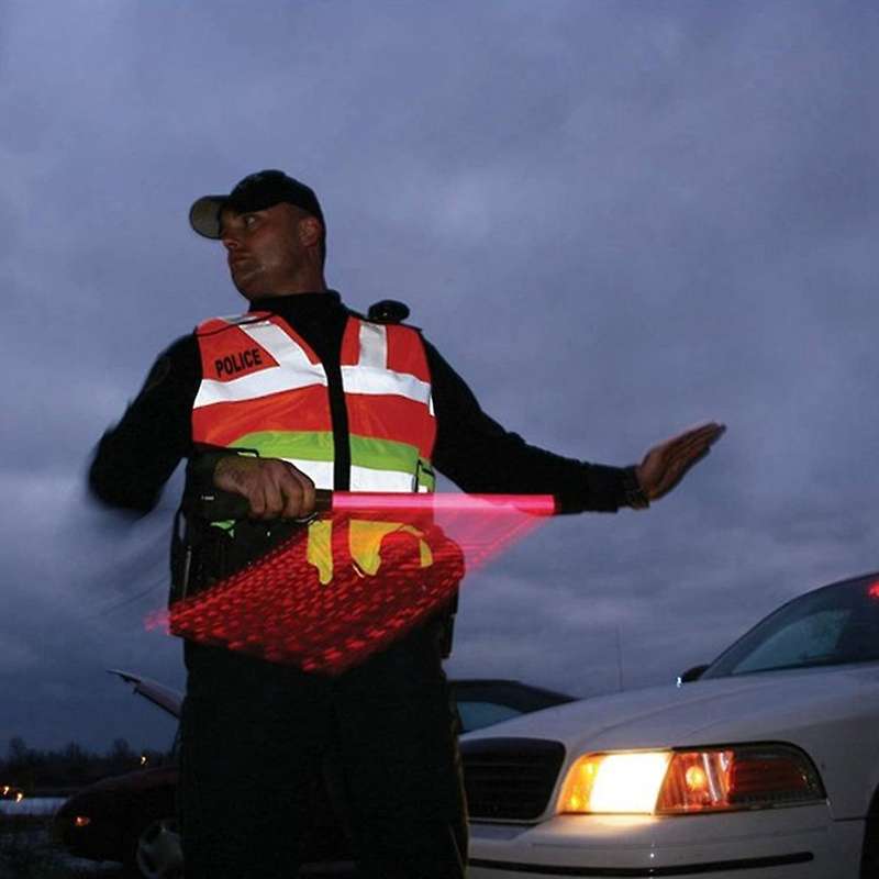 Traffic Batons, Led Traffic Control Stick,safety Light Batons, Signal Batons for Parking and Airport