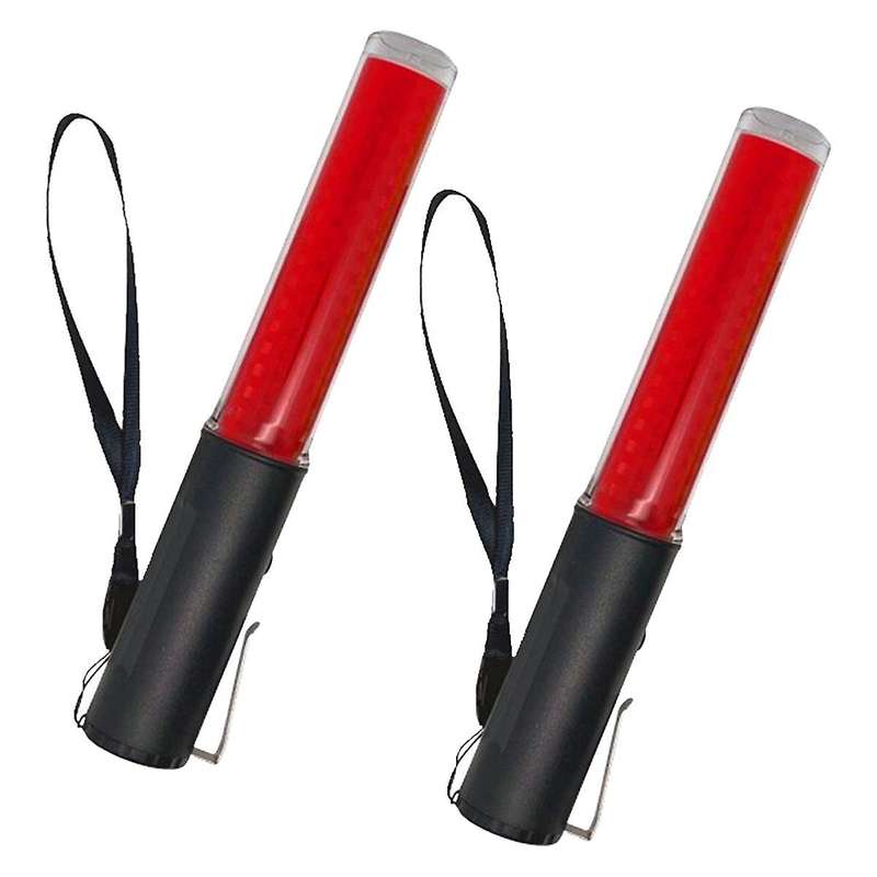 Traffic Batons, Traffic Control Stick,Safety Light Batons, Signal Batons for Parking and Airports, 2