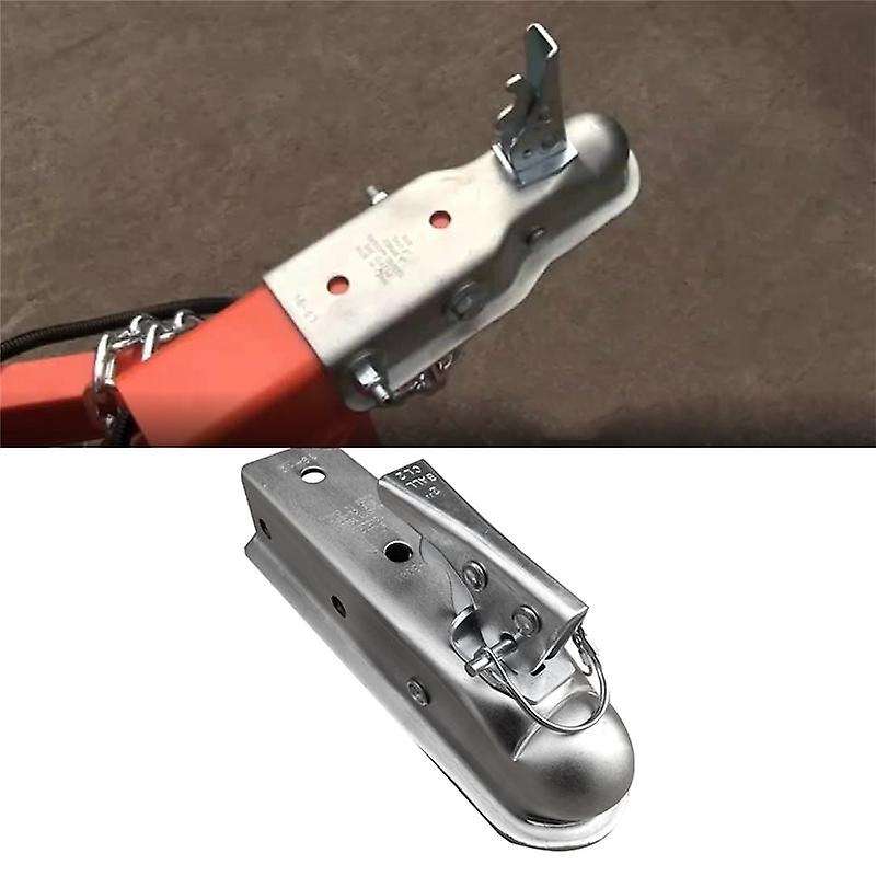 Trailer Coupler 2 X 3 Inch Hitch Ball Coupling Straight Tongue 5000 Lbs RV Parts Accessories