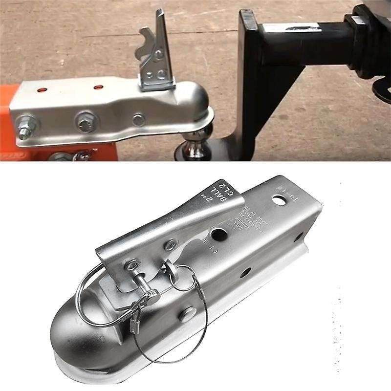 Trailer Coupler 2 X 3 Inch Hitch Ball Coupling Straight Tongue 5000 Lbs RV Parts Accessories