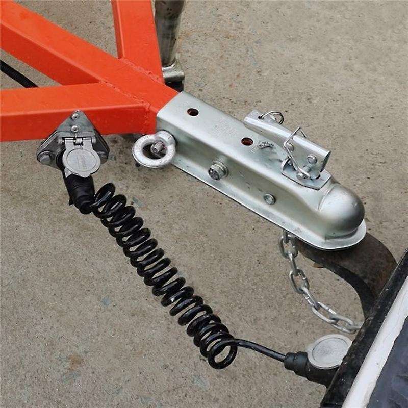 Trailer Coupler 2 X 3 Inch Hitch Ball Coupling Straight Tongue 5000 Lbs RV Parts Accessories