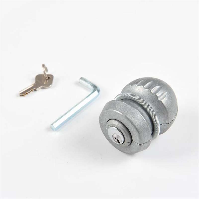 Trailer Coupling Lock Hitch Ball Lock Anti-Theft Device for Caravan Trailer Car Lock