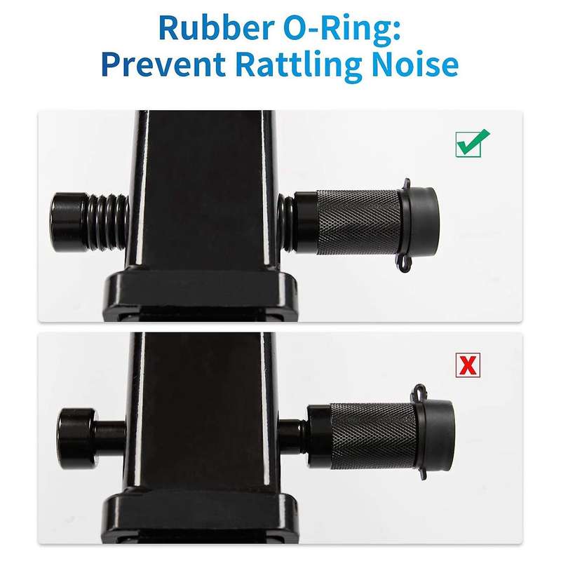 Trailer Hitch Receiver Coupler Lock Kit, Long Trailer Hitch Lock Receiver Pin Lock for Class III IV