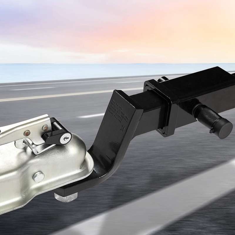 Trailer Hitch Receiver Coupler Lock Kit, Long Trailer Hitch Lock Receiver Pin Lock for Class III IV