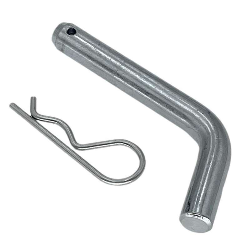 Trailer Hitch Pin and Clip 5/8-Inch Diameter Heavy Duty Trailer Hitch for 2 Inch Diameter Receiver