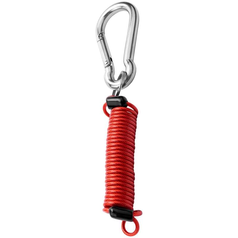 Trailer Spring Rope Safety Buckle,zip 4 Foot Breakaway Cable 80-01-2140 (red)