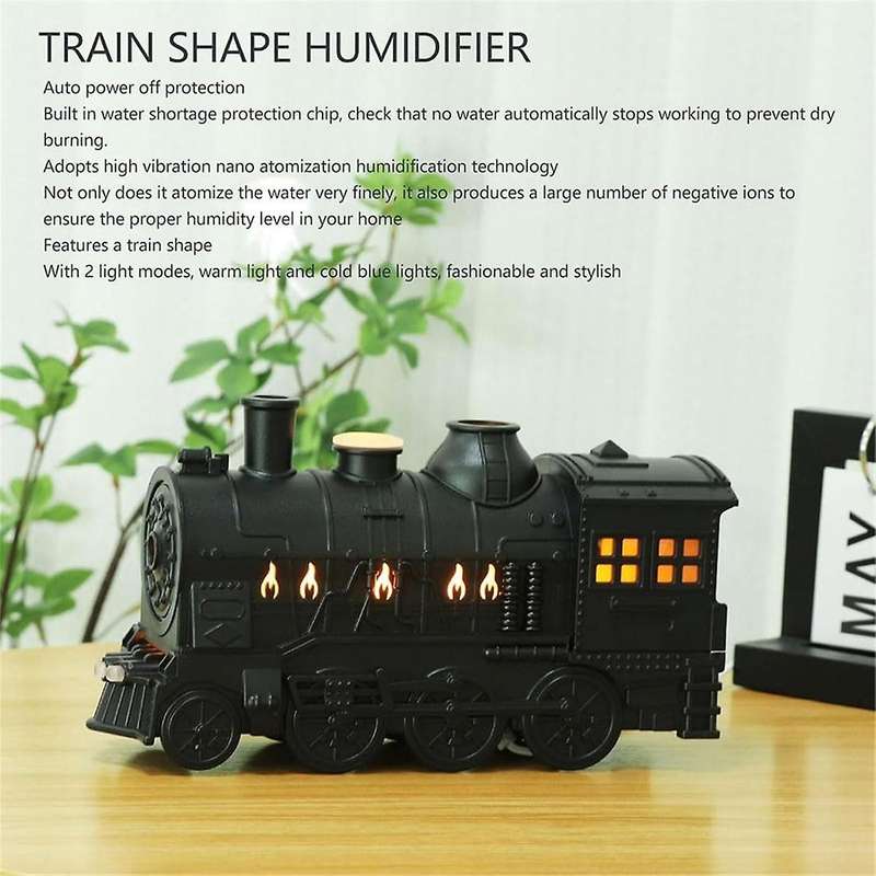 Train Humidifiers Train Aromatherapy Cool Mist Diffuser Air Humidifiers Oil Retro Diffusers with Re