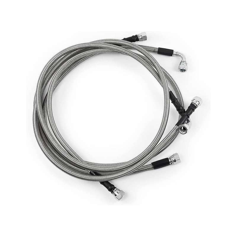 Transmission Cooler Hoses Lines Kit Fits for 2003-2007 Ram 2500/3500 5.9l with 48re Transmission