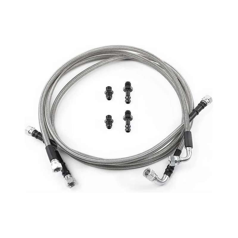 Transmission Cooler Hoses Lines Kit Fits for 2003-2007 Ram 2500/3500 5.9l with 48re Transmission
