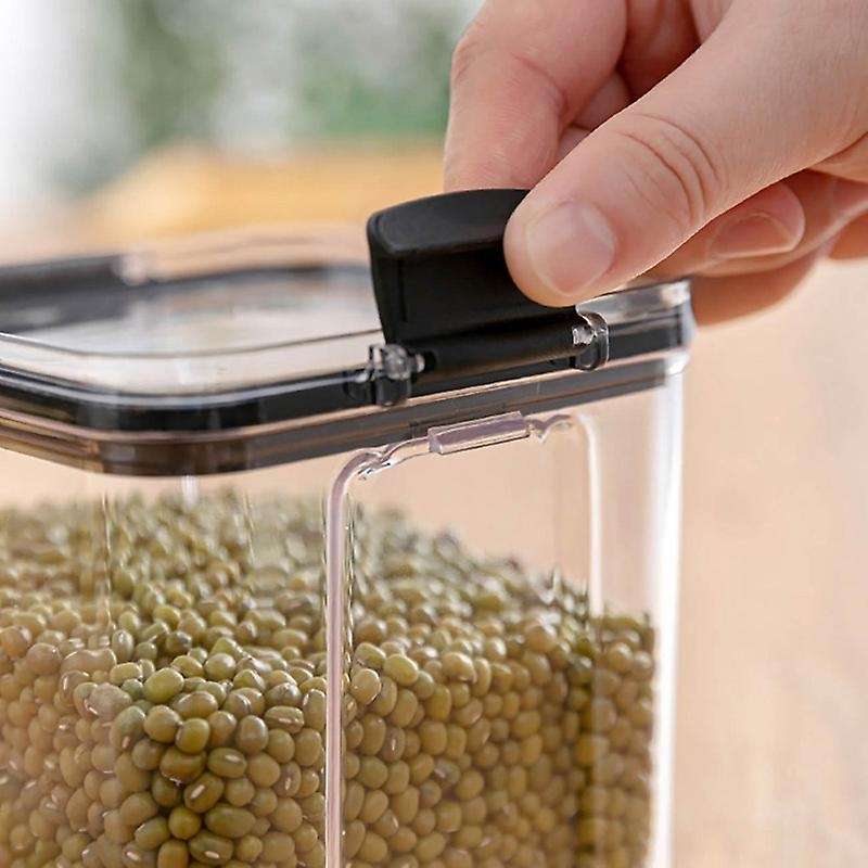 Transparent Airtight Cans, Whole Grains Airtight Box, Refrigerator Dry Food Storage Box