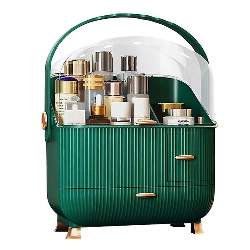 Transparent Cosmetic Storage Box Makeup Drawer Organizer Jewelry Lipstick Box Makeup Container Deskt