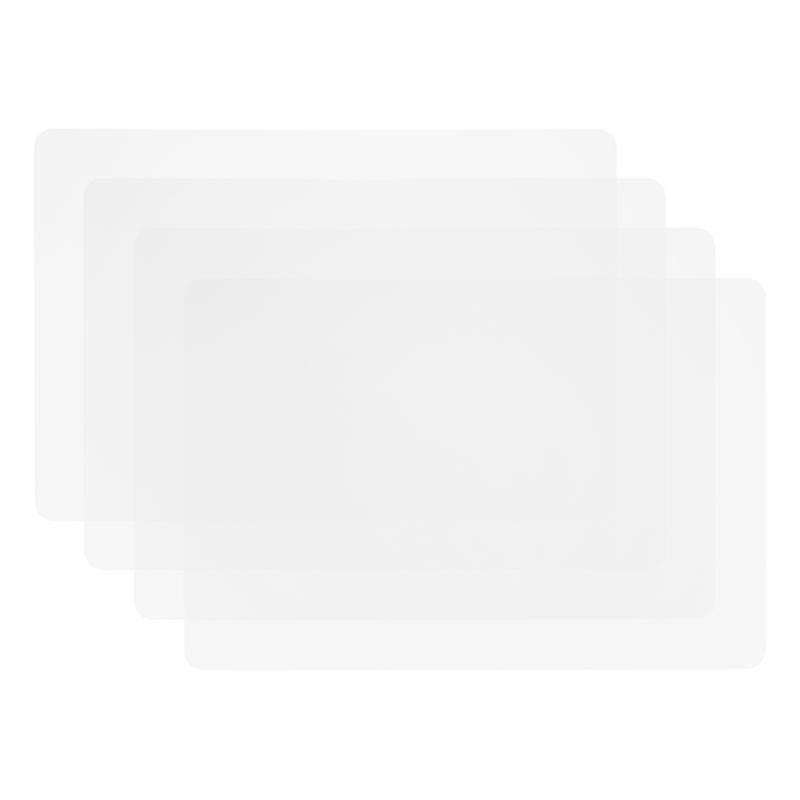 Transparent Kitchen Mat,Coffee Table Mat,Table Protector,Waterproof Placemats,Worktop Saver,Placemat