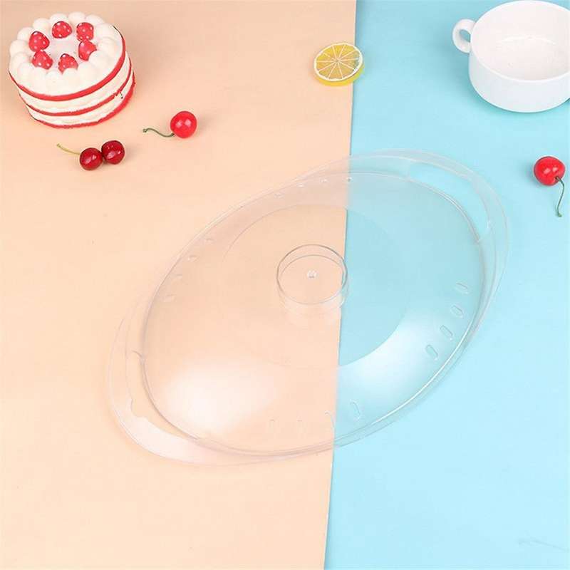 Transparent Steaming Pan Cover for Tm6, Tm5, Tm31 Universal Replacement Lid for Food Processors In K