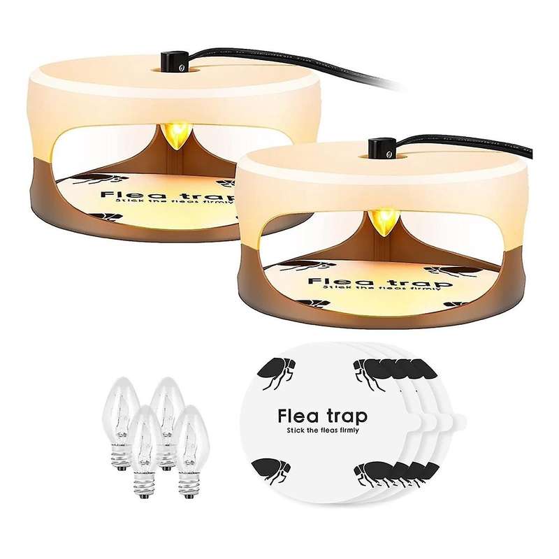 Trap for Indoors Trap with Light Refill and Trap for Home Sticky Trap Us Plug