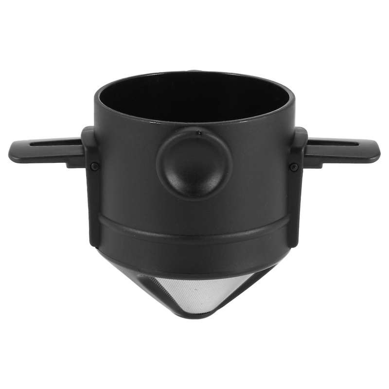 Travel Pour Over Cup Coffee Filter,portable Foldable Cone Reusable Foldable with Brush Scoop for Tr