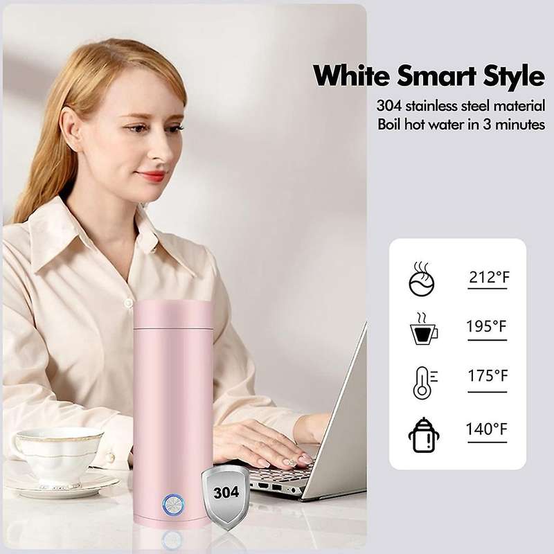 Travel Kettle,fast Kettle,teapot Dry Protection and Separable Power Cable,suitable for Milk,coffee