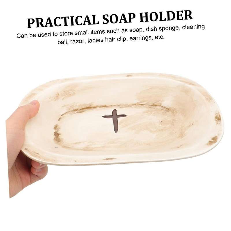 Tray Kitchen Sponge Dish Holy Soap Dish Soap Bar Dish Holder Bathroom Vanity Tray Soap Case Tub Tray