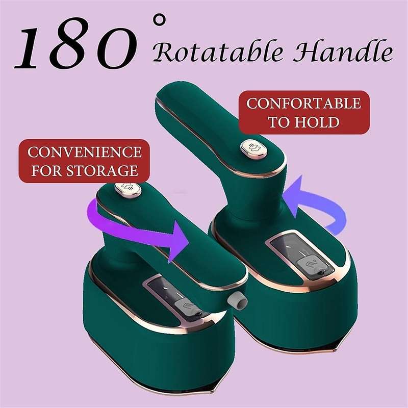 Travel Steamer Mini Iron for Clothes: Portable Mini Steam Iron Handheld Clothing Steamers Travel Siz
