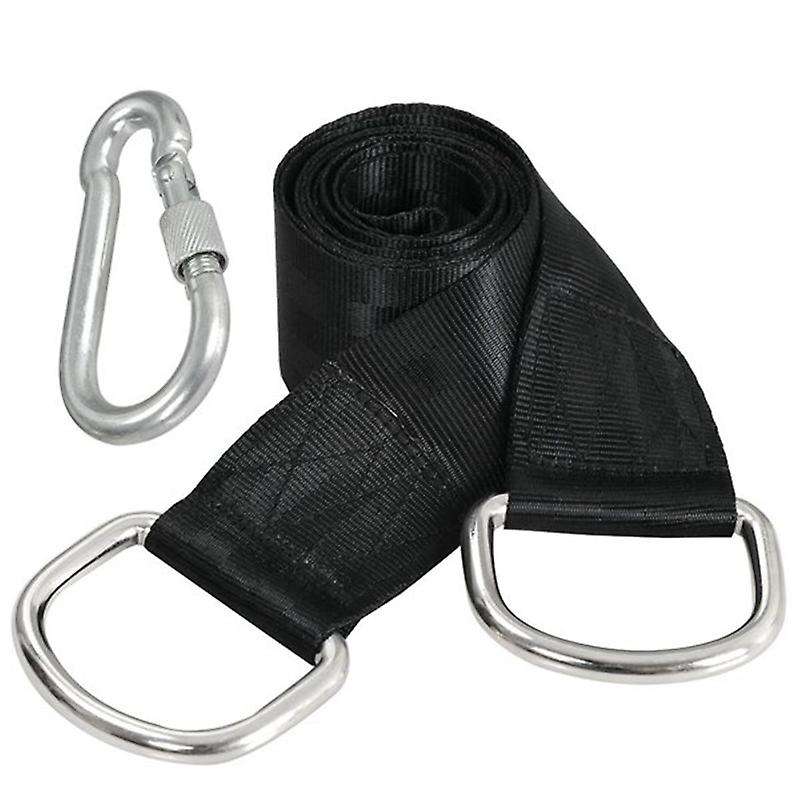 Tree Swing Straps Hammock Straps (5Ft) - 2 PCS Swing Straps Hanging Kit Camping Hammock Rope Straps