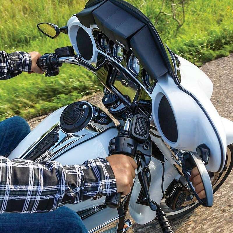 Tri Line Ignition Switch Lock Cover for Glide Road Glide Street Glide Tri Glide Ultra Limited 2014-2
