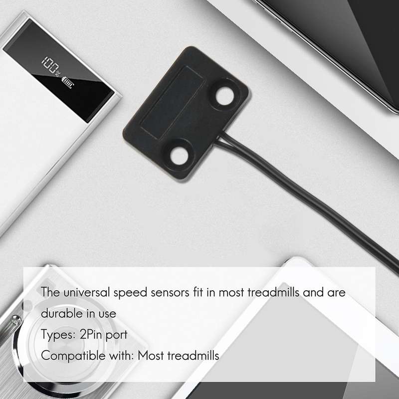 Treadmill Speed Sensor Cable 2 Pin Light Sensor Tachometer Magnetic Induction Speed Sensor for Trea