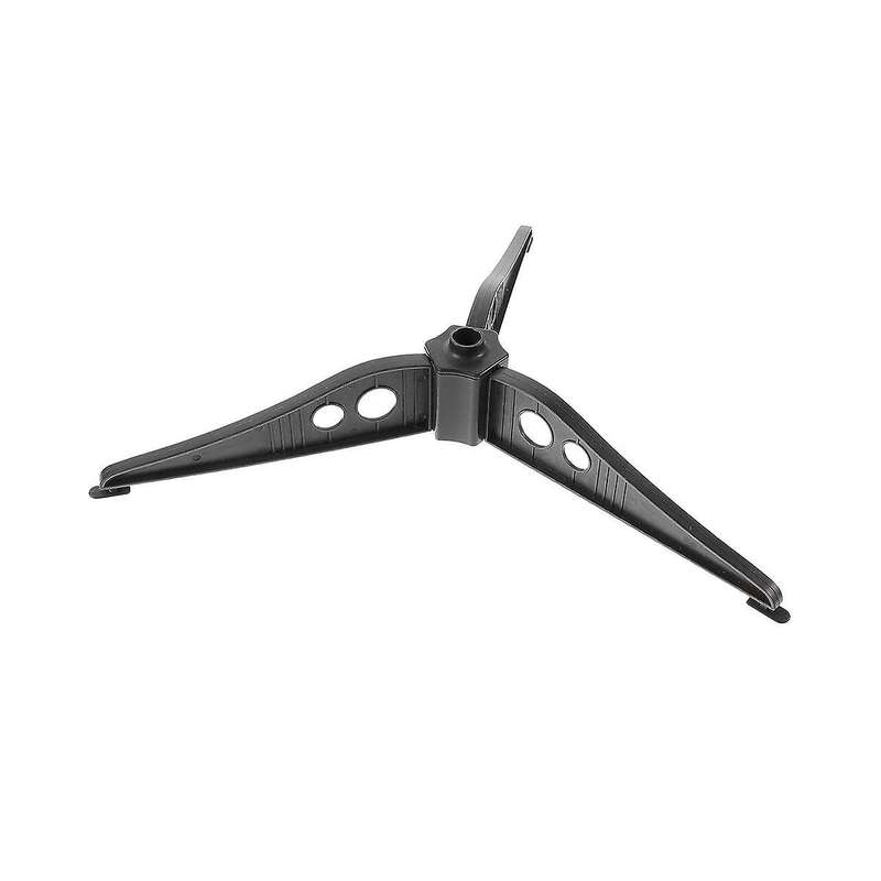 Tree Base Bracket Plastic Foot Tripod 12cm Triangular White Bottom Plastic Frame
