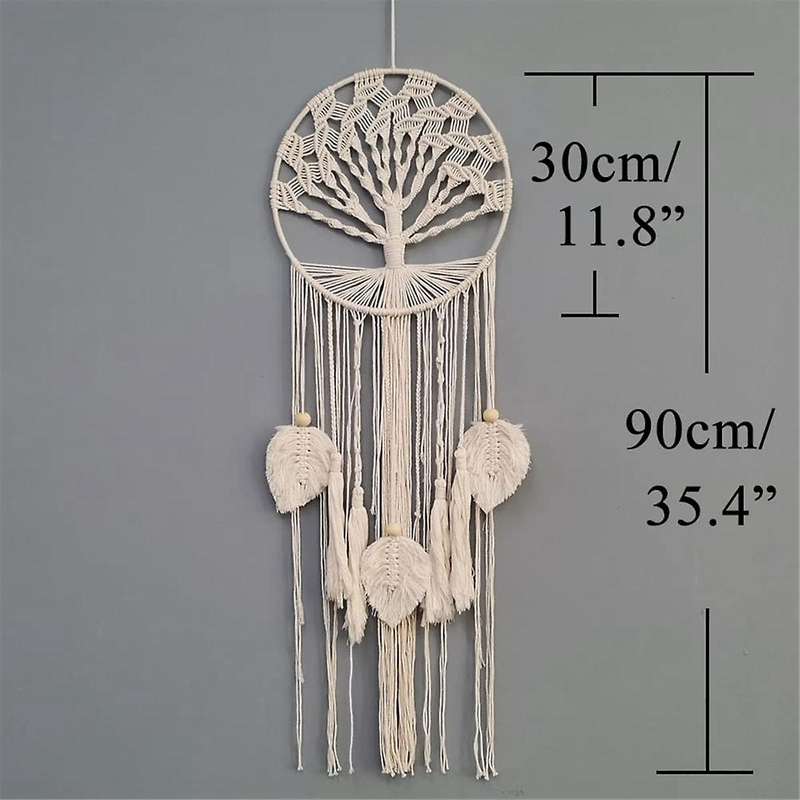 Tree Dream Catcher Wall Hanging Boho Dream Catchers for Vintage Wedding Home Decorations