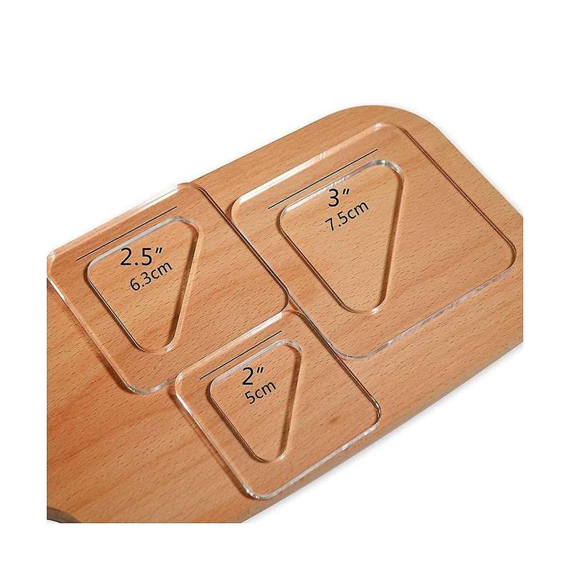 Triangle Cutting Board Charcuterie Board Handle Template Cut Acrylic Router Template Woodworking Ro