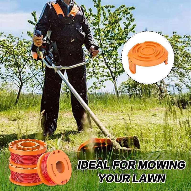 Trimmer Spool Line for Replacement Grass Trimmer Line Spool Set for Weed Eater 10FT/3.1M