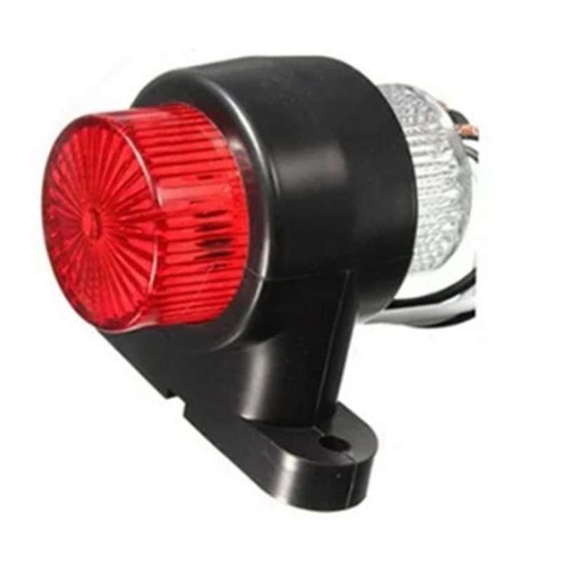 Truck 24V Side Marker Lights 12V Trailer Outline Lamp Clearance Lights Tail Light Assembly for ,2PCS