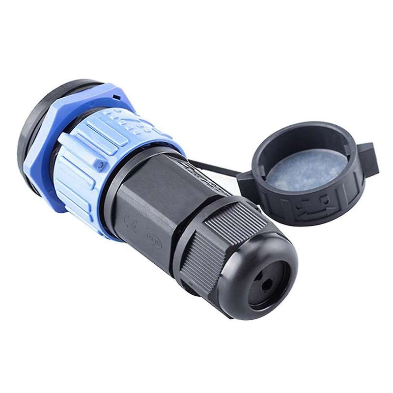Trolling Motor Plug Receptacle Set, Marine Boat Connector, 12/24/36/48 Volt Marine Plug for Trollin