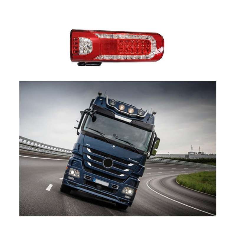 Truck Combination Tail Light (left) for Actros Rear Tail Light Streaming Version Turn Signal 003544