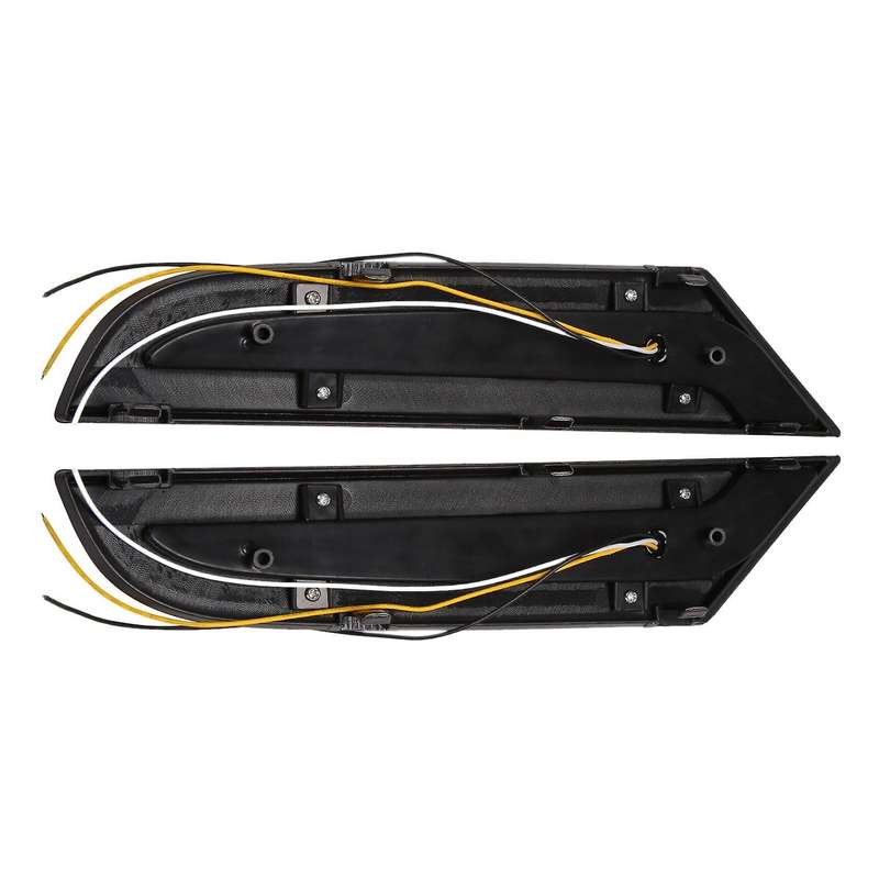 Truck Front Bumper Daytime Running Light Fog Light Yellow and White Turn Signal for - Truck MP3